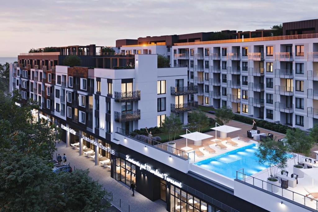 Apartamenty Portowe By Nadmorskie Tarasy C311 Kołobrzeg Kültér fotó